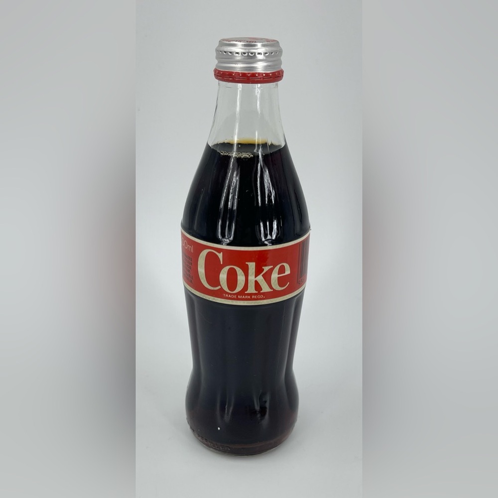 Coke Coca Cola Glass Bottle 300ml Australia Australian Bottled Vintage Retro HTF